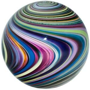 Glass Marble ~ Mark Matthews ~ Colorful Onionskin  