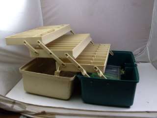 Plano 6800 series fishing box w lures 3 tray  