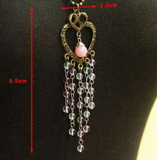 boho hippie gypsy chandelier ja vintage tassel necklace  