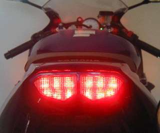 2006 2007 Suzuki GSXR 600 750 Smoke LED Tail Light with Signals