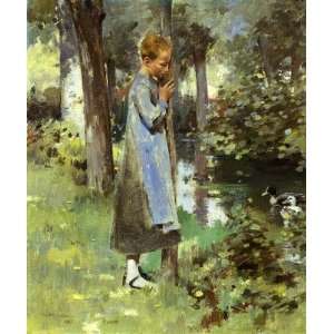  FRAMED oil paintings   Theodore Robinson   24 x 28 inches 