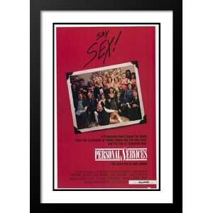 Personal Services 32x45 Framed and Double Matted Movie Poster   Style 