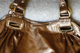 Glitzy Handbag Designer Inspired Gold tone Fashion Hobo  