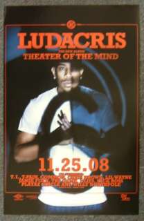 LUDACRIS Theater Of The Mind PROMOTIONAL POSTER  