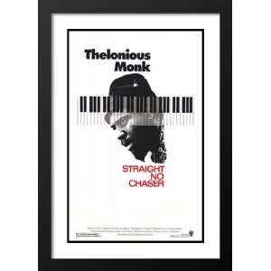 Thelonious Monk Straight 32x45 Framed and Double Matted Movie Poster 