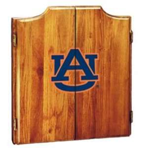  Auburn Tigers Dart Board Cabinet
