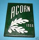 1956 Oakwood High School The Acorn Yearbook Ohio
