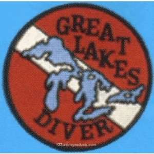  Great Lakes Scuba Diver Patches