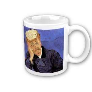  Portrait of Doctor Gachet by Vincent Van Gogh Coffee Cup 