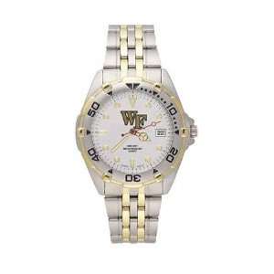  Wake Forest Demon Deacons Mens Elite Watch W/Stainless Steel Band 