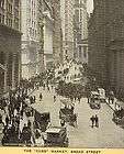 ca 1905 wall street curb market stock exchange ny singer