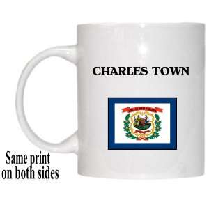   US State Flag   CHARLES TOWN, West Virginia (WV) Mug 