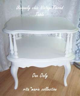   TABLE 1950s Shabby Victorian Cottage Chic LIVING ROOM, BEDROOM  