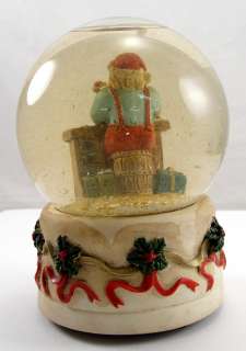 Vintage Snow Globe Santa Clause