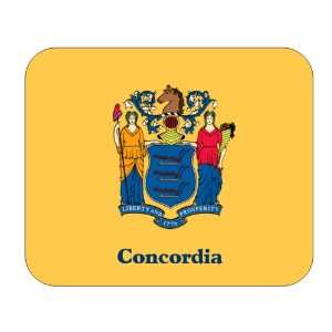  US State Flag   Concordia, New Jersey (NJ) Mouse Pad 