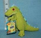 1997 applause rugrats reptar beanbag plush w tag expedited shipping