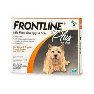  Frontline Plus 6pk Flea & Tick Treatment For Dogs And 