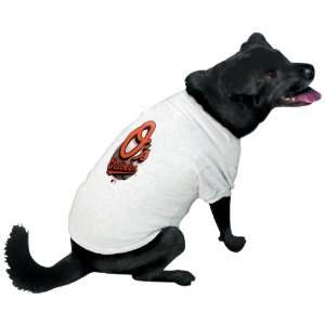  Baltimore Orioles Performance Pet T Shirt   White Sports 