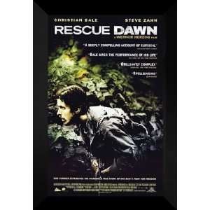  Rescue Dawn 27x40 FRAMED Movie Poster   Style A   2007 