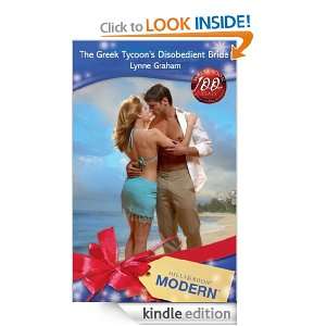 The Greek Tycoons Disobedient Bride (Mills & Boon Modern) Lynne 
