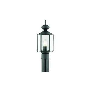  Lighting SL90467 Brentwood 1 Light Outdoor Post Lamp in Matte Black 