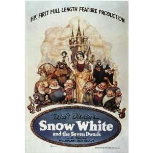  Snow White and the Seven Dwarfs   Framed Movie Poster   11 