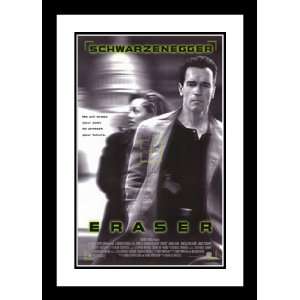  Eraser 20x26 Framed and Double Matted Movie Poster   Style 