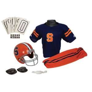 Syracuse Orange NCAA Youth Helmet and Uniform Set by Franklin   Small
