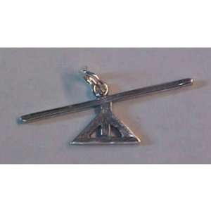  Sterling Silver Teeter Totter Charm