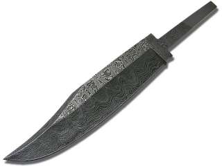 Clip Point Damascus BOWIE Knife Making BLADE Blank  