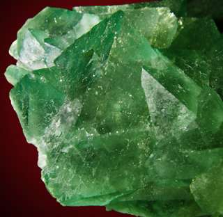 Green FLUORITE Octahedral Crystals OrangeRiverSA  