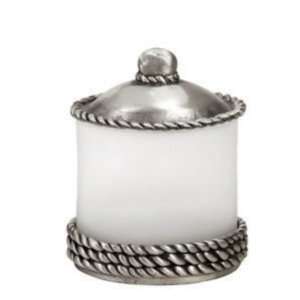 Anne At Home Home Accents 1592 Roguery Lg Jar W Pewter Lid Jar Antique 