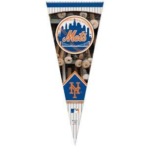  New York Mets Baseball Bats Style Premium Pennant 12 x 30 