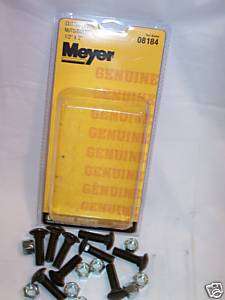 Meyer Bolts Cutting Edge Replacement Hardware 08184  