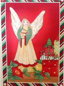 New Christmas Choir Angels Fabric Panel 28 1/2  