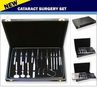 Cataract ,Chalazion, ophthalmic, Cataract Surgery Set  