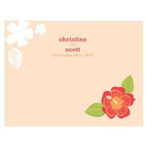  Tropical Bliss Note Card   Watermelon
