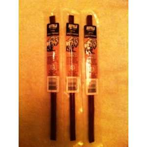 Wild Game Beef Jerky  Buffalo Pepper Stick 3 Pack  Grocery 