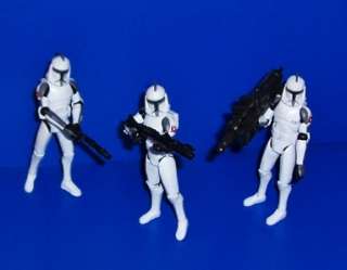   Master Plo Koon & AT TE Assault Squad Figure Lot Star Wars Clone Wars
