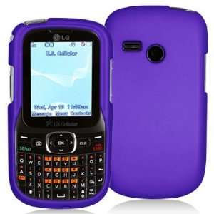   OEM SNAP ON PURPLE CASE FOR LG SABER UN200 Cell Phones & Accessories