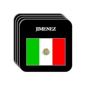  Mexico   JIMENEZ Set of 4 Mini Mousepad Coasters 