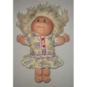  Cabbage Patch Kids Girl Blonde Hair Brown Eyes French 