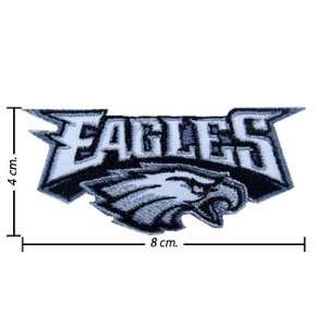 Philadelphia Eagles Logo 1 Embroidered Iron on Patches Kid Biker Band 