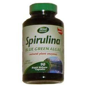  Spirulina Blue Green Algae Natural Plant Enzymes, 90 