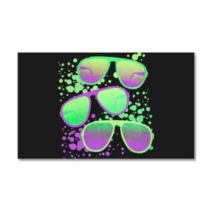   Sticker 80s Sunglasses (Fashion Music Songs Clothes) 