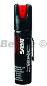 Sabre Pepper Spray .75oz With Pocket Clip P 22 UV dye  