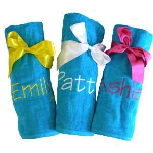  Custom Embroidered Beach Towel   Makes a Great Gift