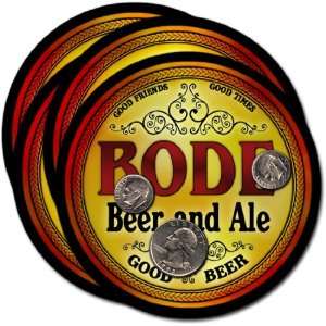  Bode, IA Beer & Ale Coasters   4pk 