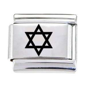 Body Candy Italian Charms Laser Star Of David