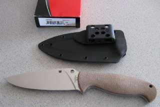 NEW Spyderco FB05P2 Temperance 2 Fixed Blade Knife Fine Edge